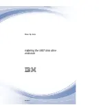 Предварительный просмотр 1 страницы IBM 5887 Installing