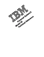 Preview for 1 page of IBM 60 Technical Reference