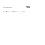 Preview for 3 page of IBM 6000 VA LCD 4U Installation And Maintenance Manual