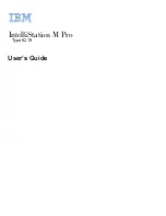 IBM 6219 - IntelliStation M - Pro User Manual preview