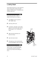 Предварительный просмотр 40 страницы IBM 6400 - Model 008 B/W Line-matrix Printer Operator'S Manual