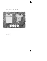 Preview for 113 page of IBM 6400 Series Operator'S Manual