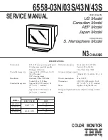 IBM 6558-03N Service Manual preview