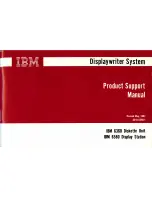 Предварительный просмотр 1 страницы IBM 6580 Product Support Manual