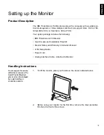 Предварительный просмотр 6 страницы IBM 6636AC1 - ThinkVision L150 - 15" LCD Monitor User Manual