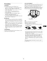 Preview for 4 page of IBM 6652T3N - P 275 - 21" CRT Display Operating Instructions Manual