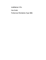 IBM 686536U - IntelliStation Z - Pro 6865 User Manual preview