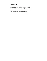 Предварительный просмотр 1 страницы IBM 6868 - IntelliStation M - Pro User Manual