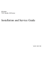 IBM 7012 300 Series Installation And Service Manual preview