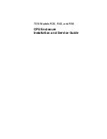 IBM 7015-R30 Installation And Service Manual preview