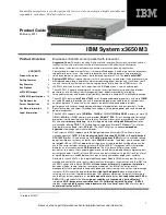 Preview for 1 page of IBM 7945D2U Product Manual