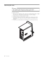 Предварительный просмотр 76 страницы IBM 808521U User Manual