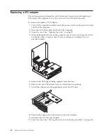 Предварительный просмотр 36 страницы IBM 8183 - ThinkCentre S50 - 256 MB RAM Hardware Maintenance Manual