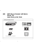 Предварительный просмотр 1 страницы IBM 8271 Nways Ethernet LAN Switch Quick Installation Manual