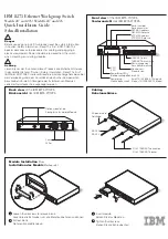 Предварительный просмотр 1 страницы IBM 8275 217 Quick Installation Manual