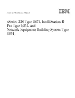 Preview for 1 page of IBM 867413x - Eserver xSeries 330 8674 Hardware Maintenance Manual