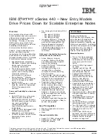 Предварительный просмотр 1 страницы IBM 8687-3RY Manual