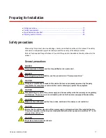 Предварительный просмотр 15 страницы IBM 8960-F64 Hardware Installation Manual