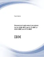 Preview for 1 page of IBM 9080-MHE Removal And Replacement Procedures