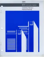 Предварительный просмотр 1 страницы IBM 9370 Installation Manual - Physical Planning