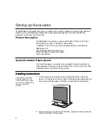 Preview for 4 page of IBM 9494HB0 - T 860 - 18.1" LCD Monitor User Manual