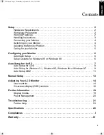 Preview for 7 page of IBM 9513AG1 - T 55A - 15" LCD Monitor User Manual