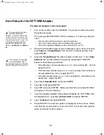 Preview for 31 page of IBM 9516-BXX User'S Setup Manual