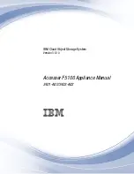 IBM Accesser F5100 3401-A02 User Manual preview