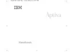 Preview for 1 page of IBM Aptiva Series Handbook