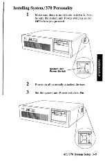 Preview for 41 page of IBM AT/370 Manual To Operations