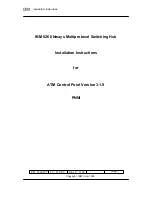 Предварительный просмотр 1 страницы IBM ATM Control Point 3.1.9 Installation Instructions Manual