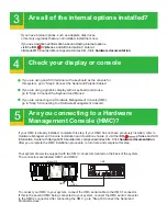 Предварительный просмотр 3 страницы IBM @Server pSeries 630 6C4 Quick Setup Instructions Manual