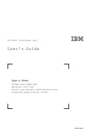 Preview for 1 page of IBM B50 User Manual