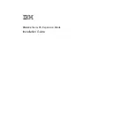 Предварительный просмотр 3 страницы IBM BladeCenter GPU Expansion Blade Installation Manual