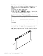 Предварительный просмотр 12 страницы IBM BladeCenter HS12
Type 8014 Installation And User Manual