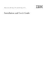 Предварительный просмотр 3 страницы IBM BladeCenter
LS21 Type 7971 Installation And User Manual