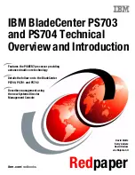 IBM BladeCenter PS703 Technical Overview And Introduction preview