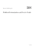 Preview for 1 page of IBM BladeCenter QS20 Problem Determination And Service Manual