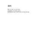 Предварительный просмотр 3 страницы IBM BladeCenter S SAS RAID Controller Module Installation And User Manual