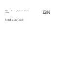 IBM BNT RackSwitch G8124 Installation Manual preview