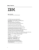 Предварительный просмотр 3 страницы IBM C190 User Manual