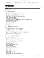 Предварительный просмотр 9 страницы IBM C1B 1.12 Brick On Sled Carrier 128-pin HPC Specification Sheet