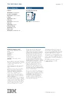 Preview for 6 page of IBM C400 Brochure & Specs