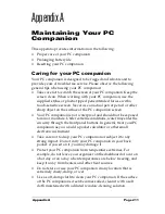 Preview for 221 page of IBM c505 - WorkPad Handbook