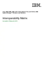 IBM CISCO MDS 9124 - UPDATE FOR  SYSTEM STORAGE User Manual preview