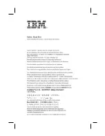 Preview for 2 page of IBM Computer Monitor User Manual