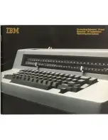 Preview for 1 page of IBM Correcting Selectric III Operating Instructions Manual