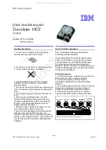Preview for 1 page of IBM DCXA-210000 Quick Installation Manual