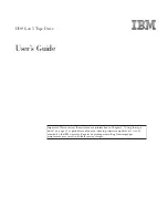 Предварительный просмотр 1 страницы IBM DDS Gen 5 User Manual