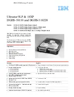 IBM DGHS-318220 Manual preview